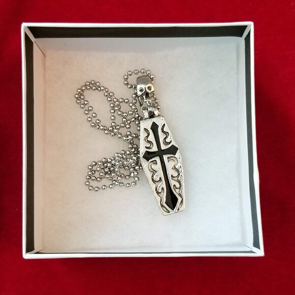 NWOT coffin necklace - Picture 10 of 10